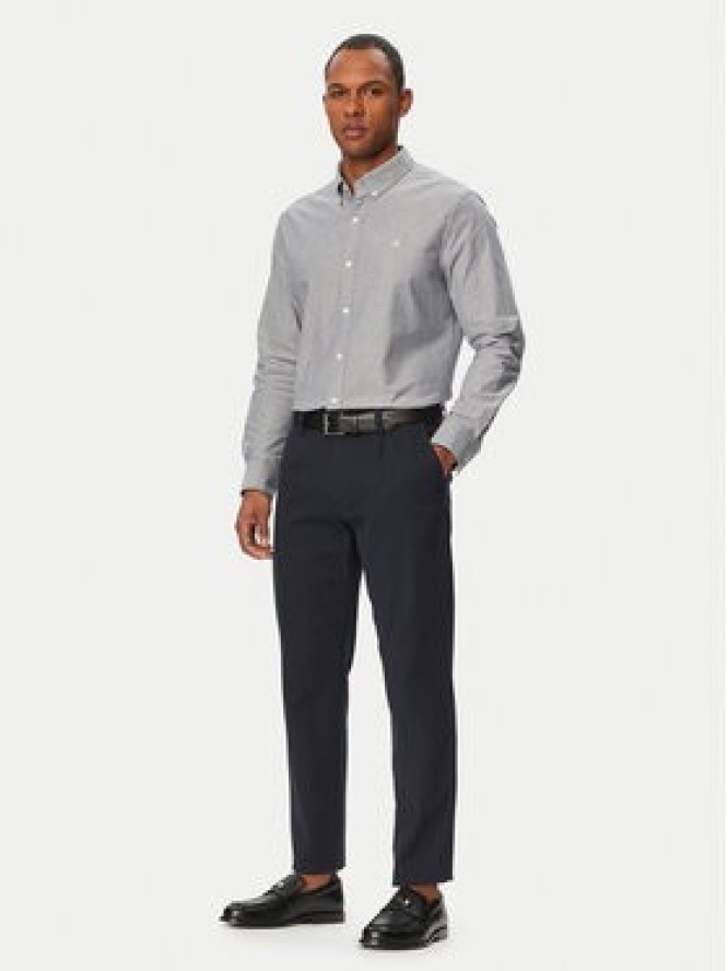 Calvin Klein Koszula LV140EM125 Granatowy Regular Fit