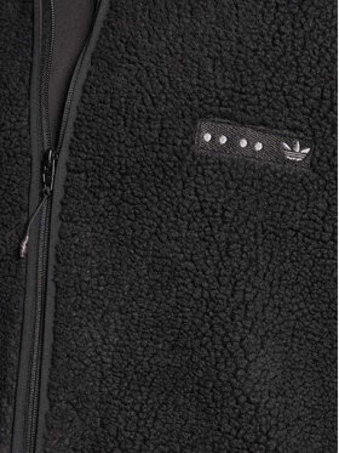 adidas Kurtka przejściowa Reclaim Sherpa Jacket HK2771 Czarny Regular Fit
