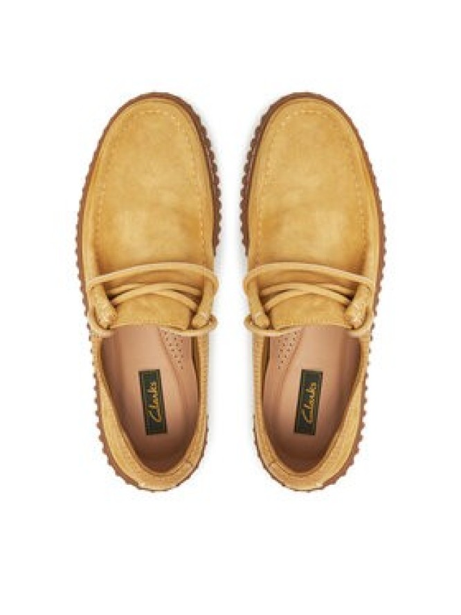 Clarks Półbuty Torhill Low 26180911 Żółty