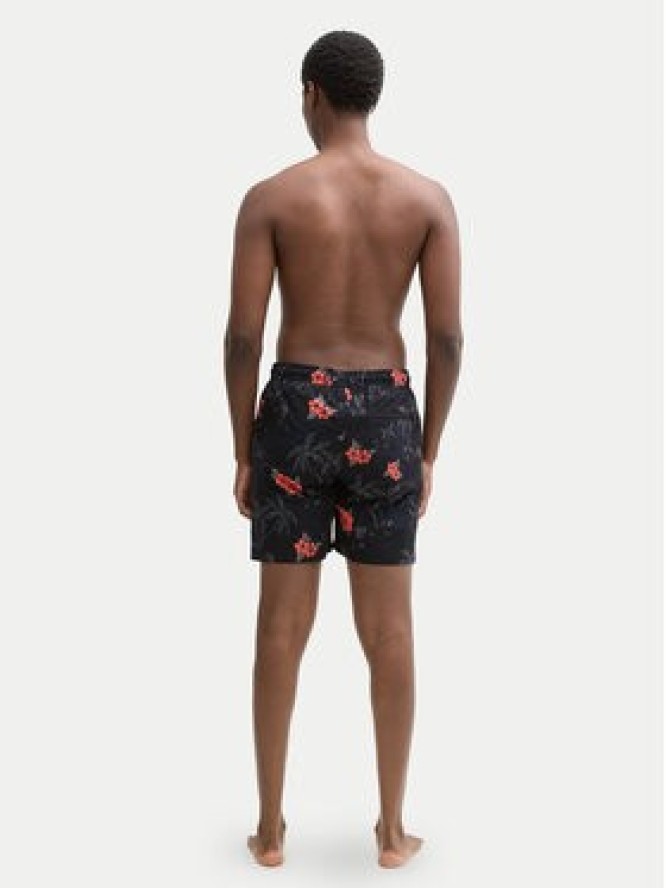 Tom Tailor Denim Szorty kąpielowe 1044696 Czarny Regular Fit