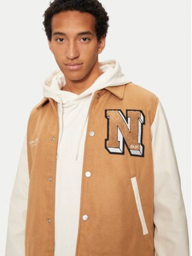 Jack & Jones Kurtka bomber Carter 12260455 Beżowy Regular Fit