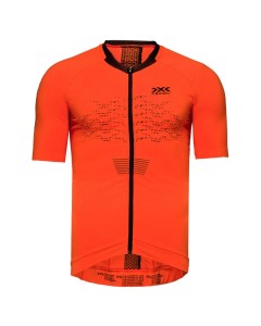 Koszulka rowerowa męska X-Bionic The Trick 4.0 Bike Zip Orange