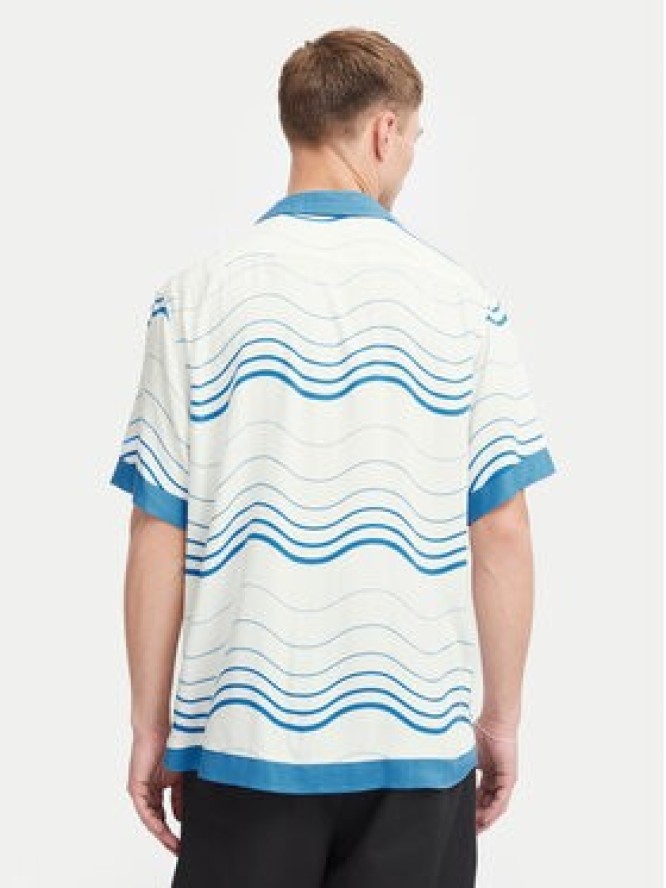 Solid Koszula Ibbs 21108204 Niebieski Relaxed Fit