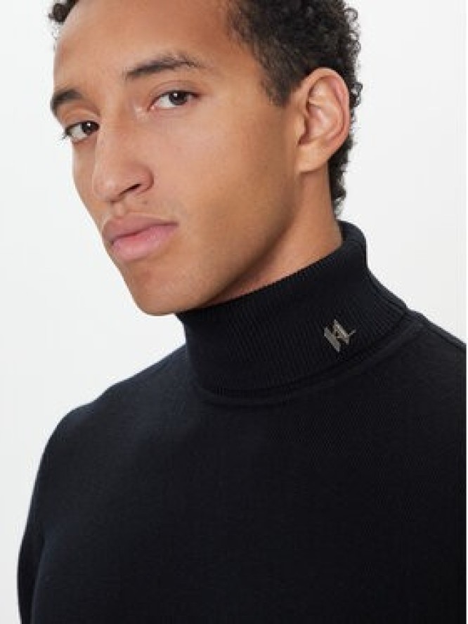 KARL LAGERFELD Golf 655010 554399 Czarny Regular Fit