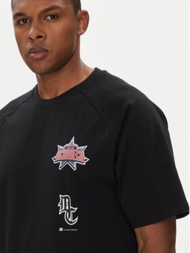 DC Shoes T-Shirt ADYKT03256 Czarny Regular Fit