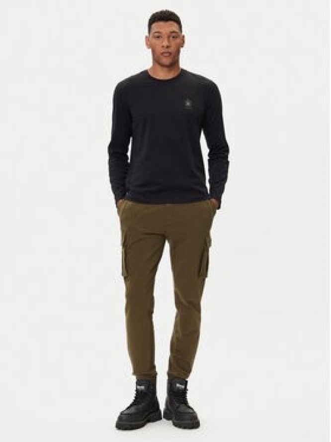 Aeronautica Militare Spodnie dresowe 252PF1010UF00662 Zielony Regular Fit