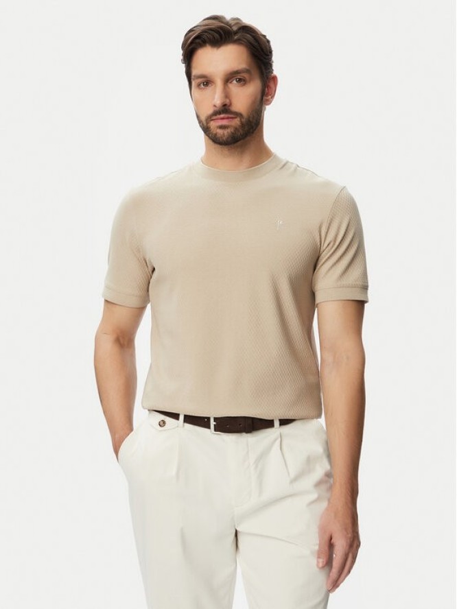 JOOP! T-Shirt Jj-Tangur 30103403 Beżowy Regular Fit