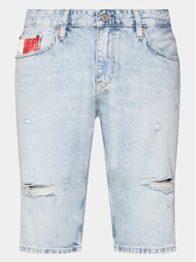 Tommy Jeans Szorty jeansowe Ryan DM0DM18804 Błękitny Slim Fit