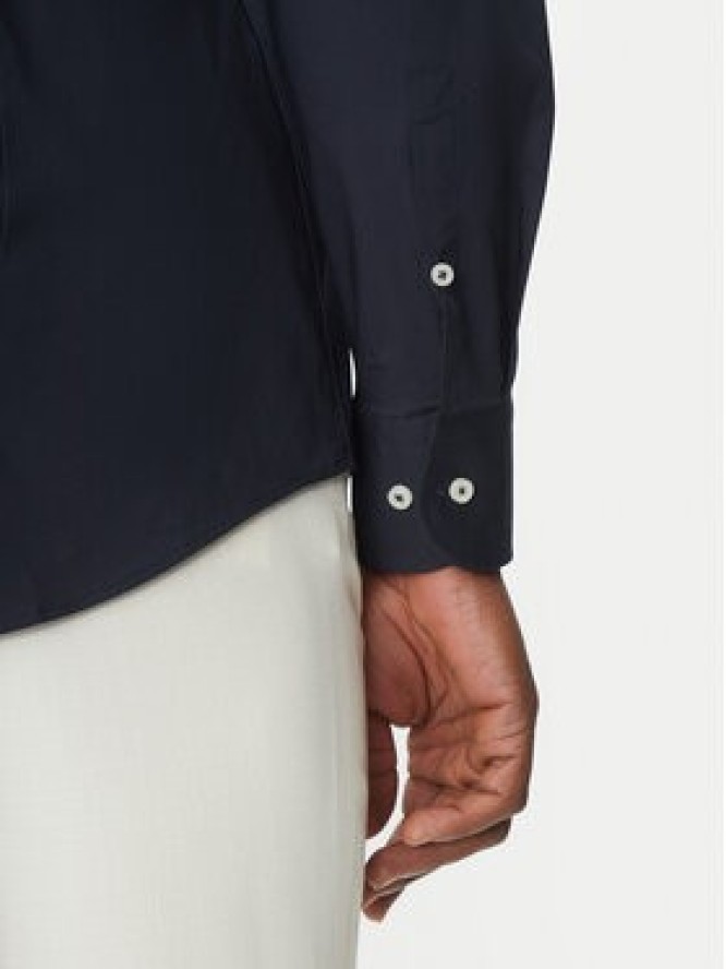 BOSS Koszula H-HANK-kent-C3-214 50538949 Granatowy Slim Fit