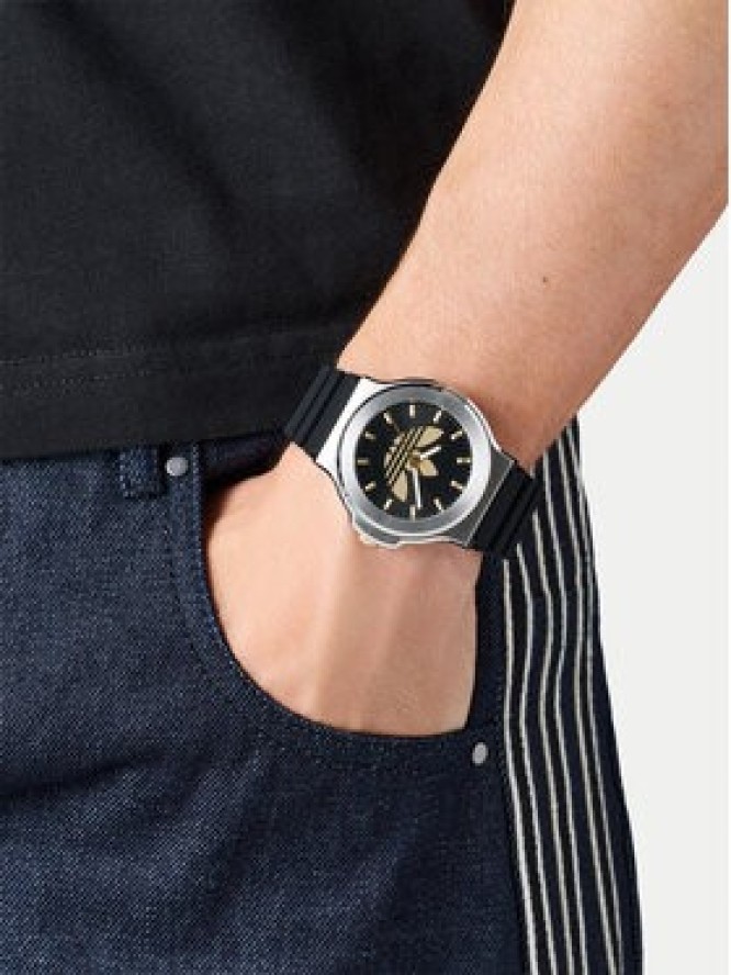 adidas Zegarek AO Fashion Expression Three AOFH25503 Czarny