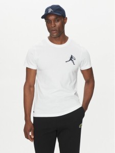 Lacoste T-Shirt TH1044 Biały Regular Fit