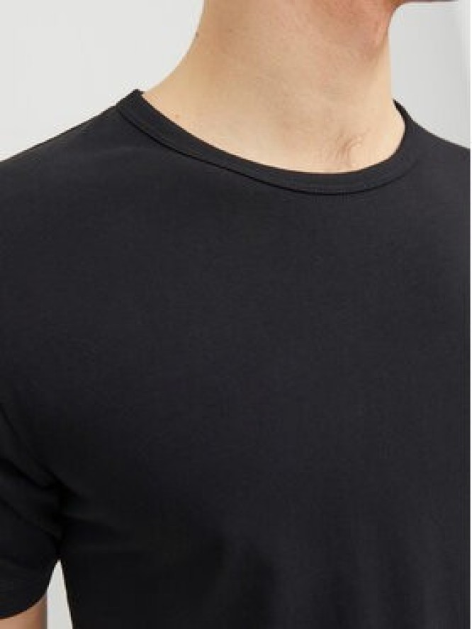 Jack & Jones T-Shirt Basic 12058529 Czarny Stretch Fit