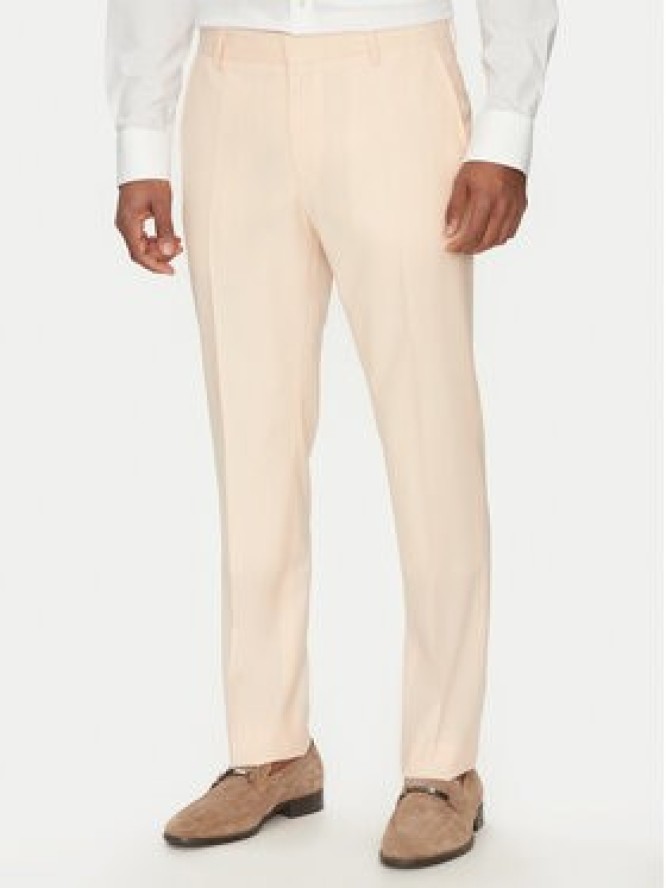BOSS Garnitur H-Huge 50540759 Pomarańczowy Slim Fit