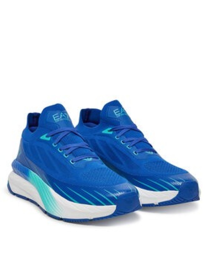 EA7 Emporio Armani Sneakersy X8X176 XK377 U476 Niebieski