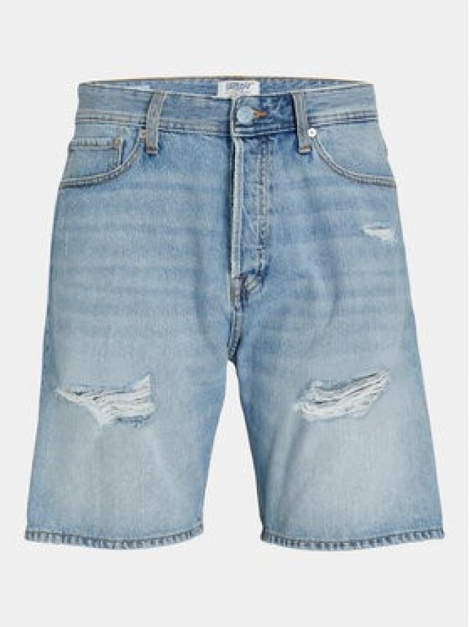 Jack & Jones Szorty jeansowe Jjitony 12252653 Niebieski Loose Fit