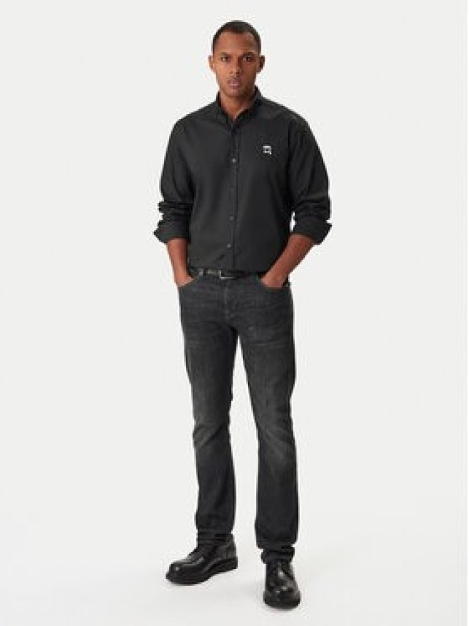 KARL LAGERFELD Koszula 605912 561600 Czarny Regular Fit