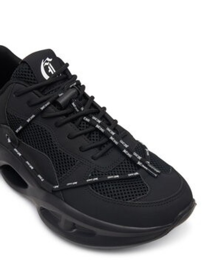 Just Cavalli Sneakersy 80QA3SV2 ZSE47 Czarny