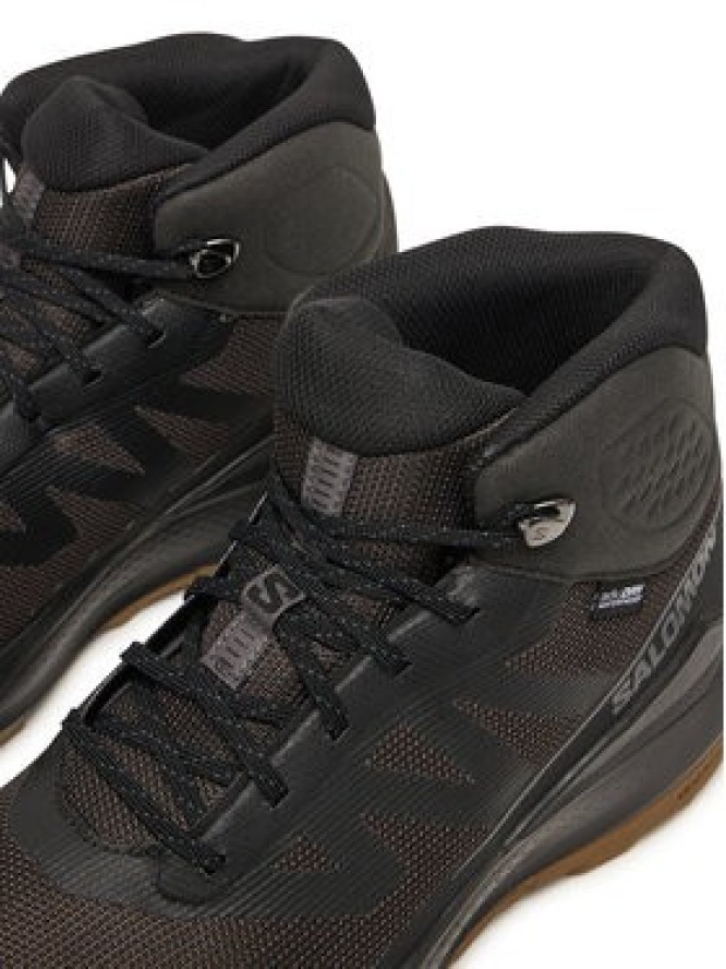 Salomon Trekkingi Elixir Tour Mid Waterproof L47577800 Brązowy