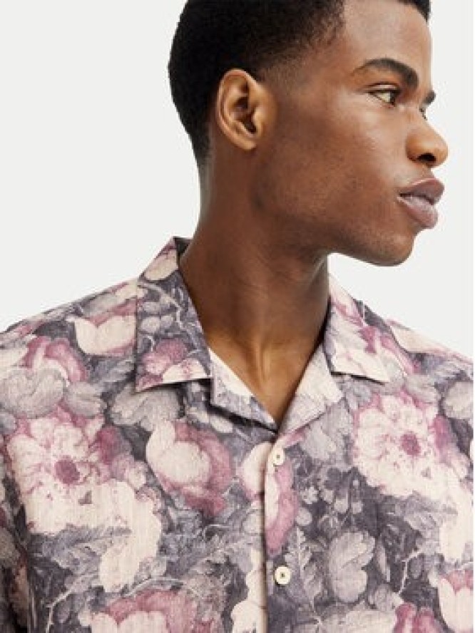 Bugatti Koszula 9253-78955C Brązowy Regular Fit