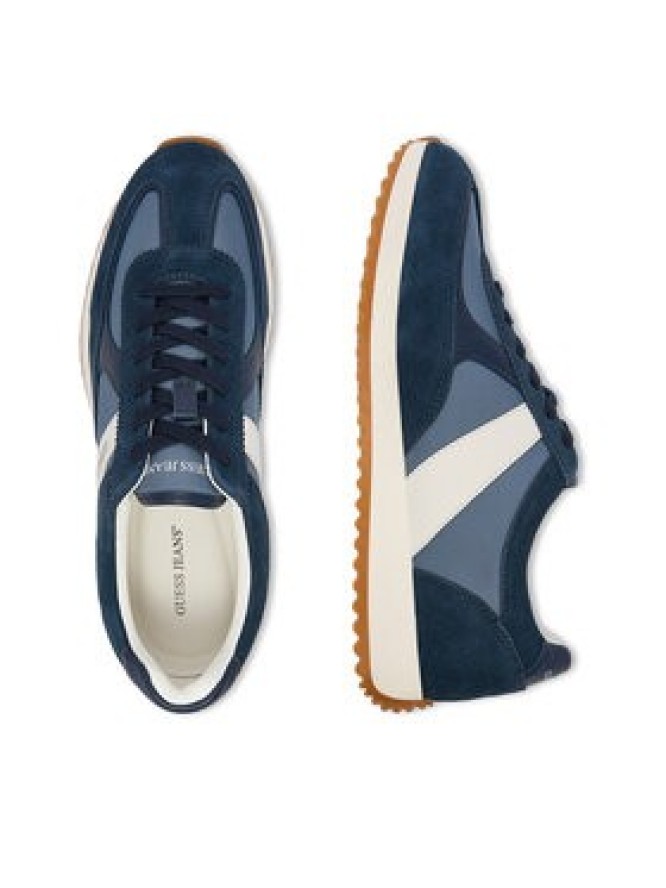 Guess Jeans Sneakersy EO-ORLANDO-01 126AM Granatowy
