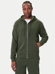 HUGO Bluza Dapozip 50548651 Zielony Relaxed Fit