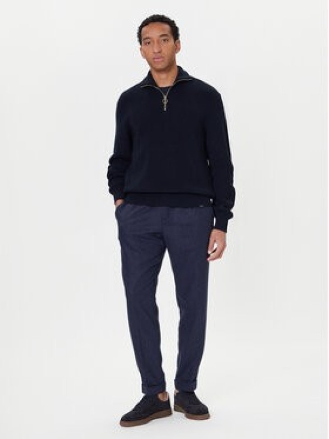 Paul&Shark Sweter 15311168 Granatowy Regular Fit