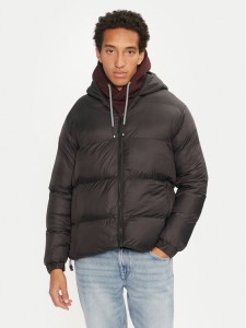 Brave Soul Kurtka zimowa MJK-TEX Czarny Regular Fit