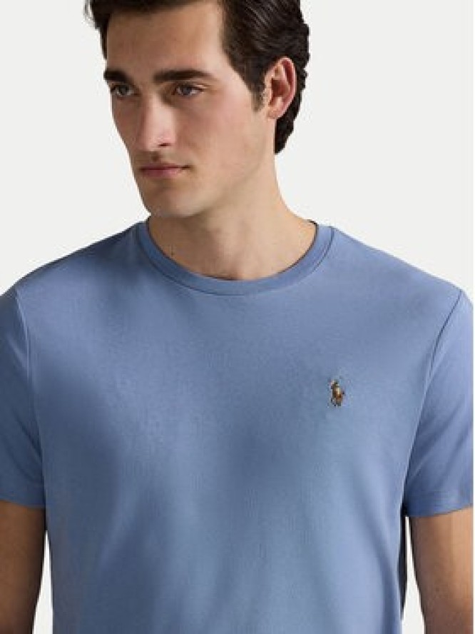 Polo Ralph Lauren T-Shirt 710740727095 Niebieski Custom Slim Fit