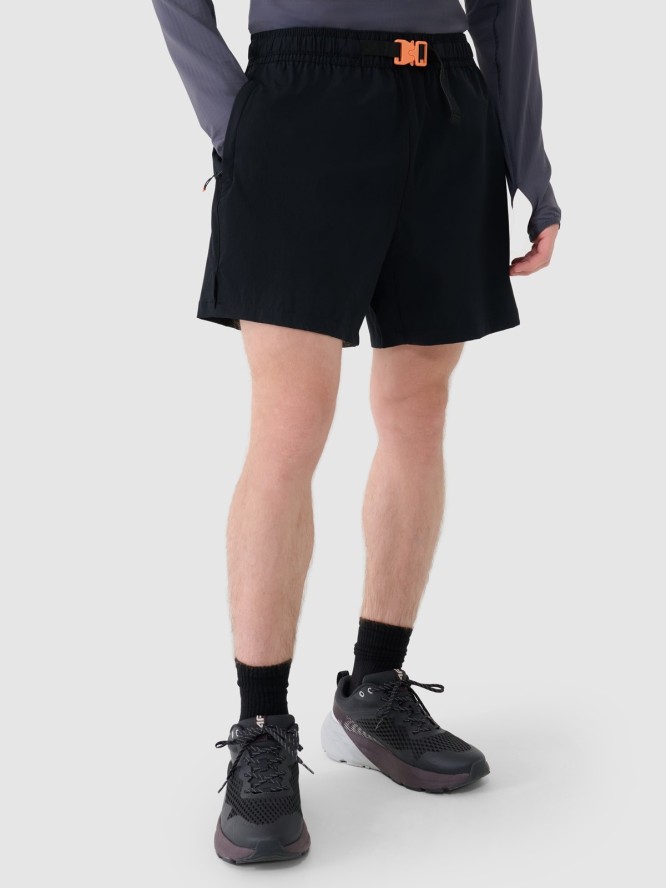 4F Spodenki casual męskie - czarne 3XL