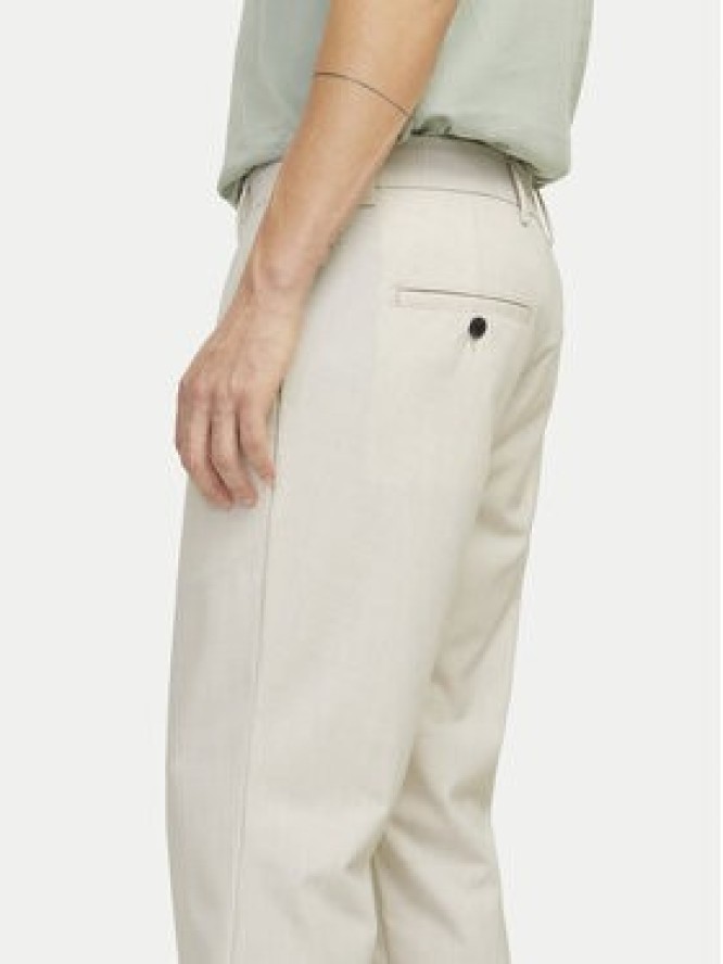 Jack & Jones Chinosy Marco 12193553 Beżowy Slim Fit