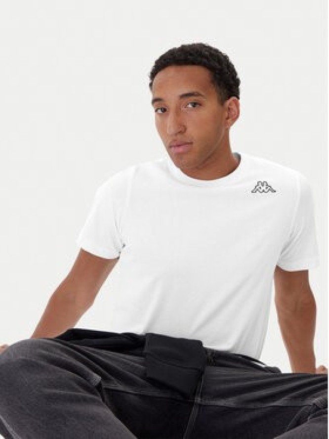 Kappa Komplet t-shirtów Logo Myrto 322563W Biały Regular Fit