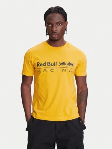 Pepe Jeans T-Shirt Red Bull Racing Logo RM500016 Żółty Regular Fit