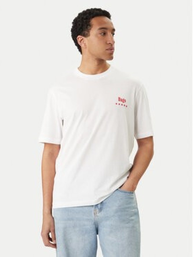 HUGO T-Shirt Nucavo 50560040 Biały Regular Fit