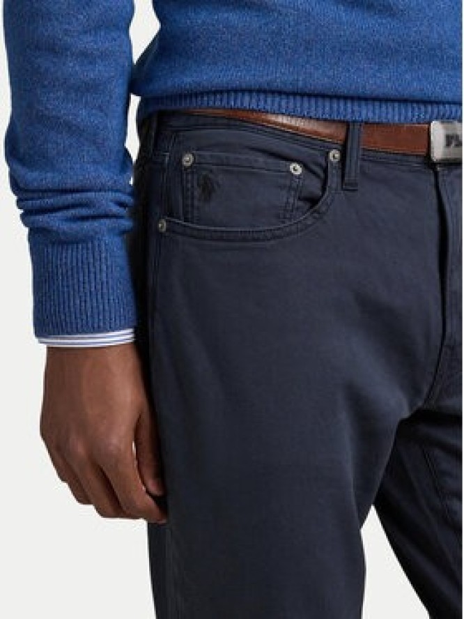 Polo Ralph Lauren Chinosy 710812262005 Granatowy Slim Fit