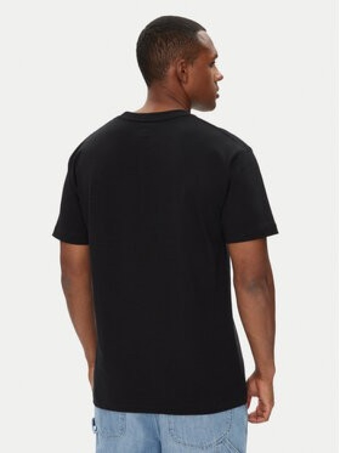 DC Shoes T-Shirt ADYKT03246 Czarny Regular Fit