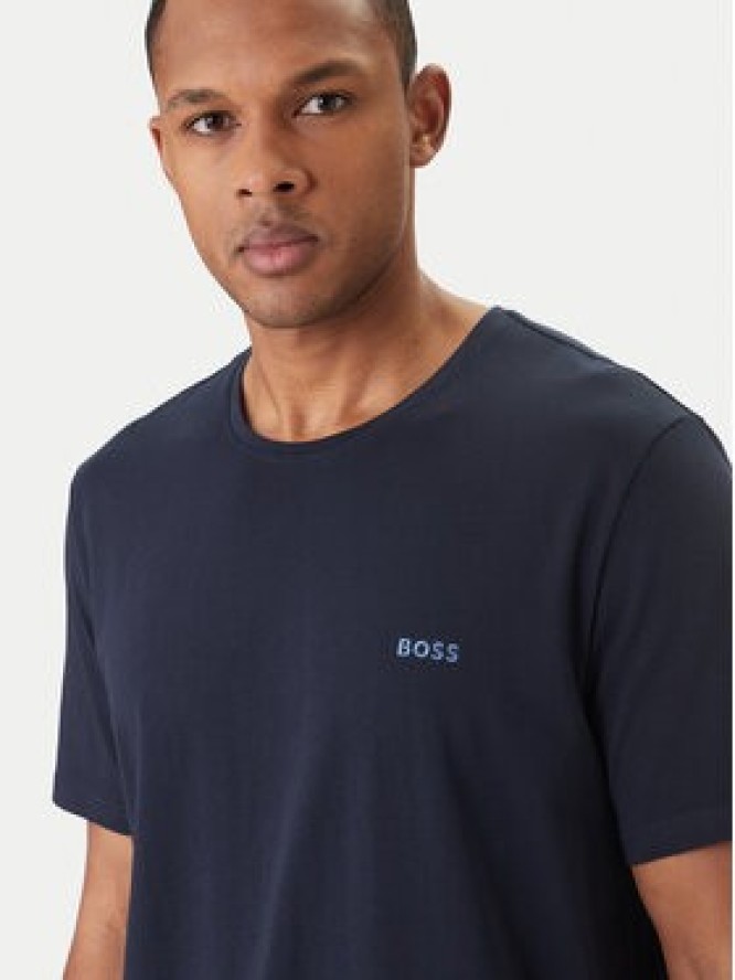 BOSS T-Shirt Mix&Match 50515312 Granatowy Regular Fit