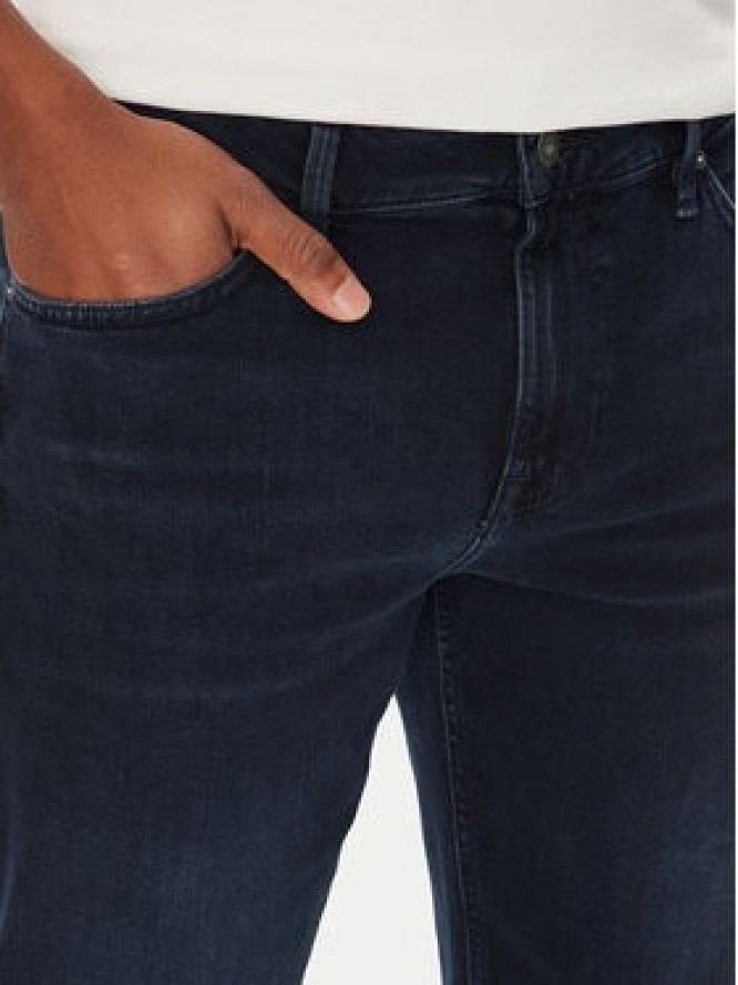 Guess Jeansy M5YAN2 D5Q91 Granatowy Slim Fit