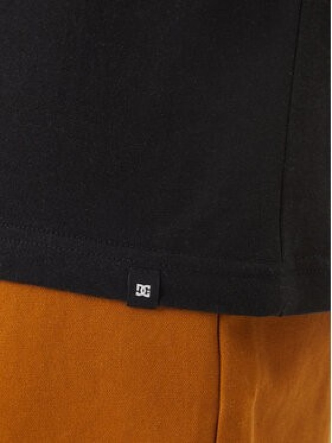 DC Shoes T-Shirt Burn Out EDYZT04356 Czarny Regular Fit