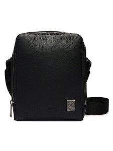 Calvin Klein Saszetka Emblem Hw Reporter LV04D3293G Czarny