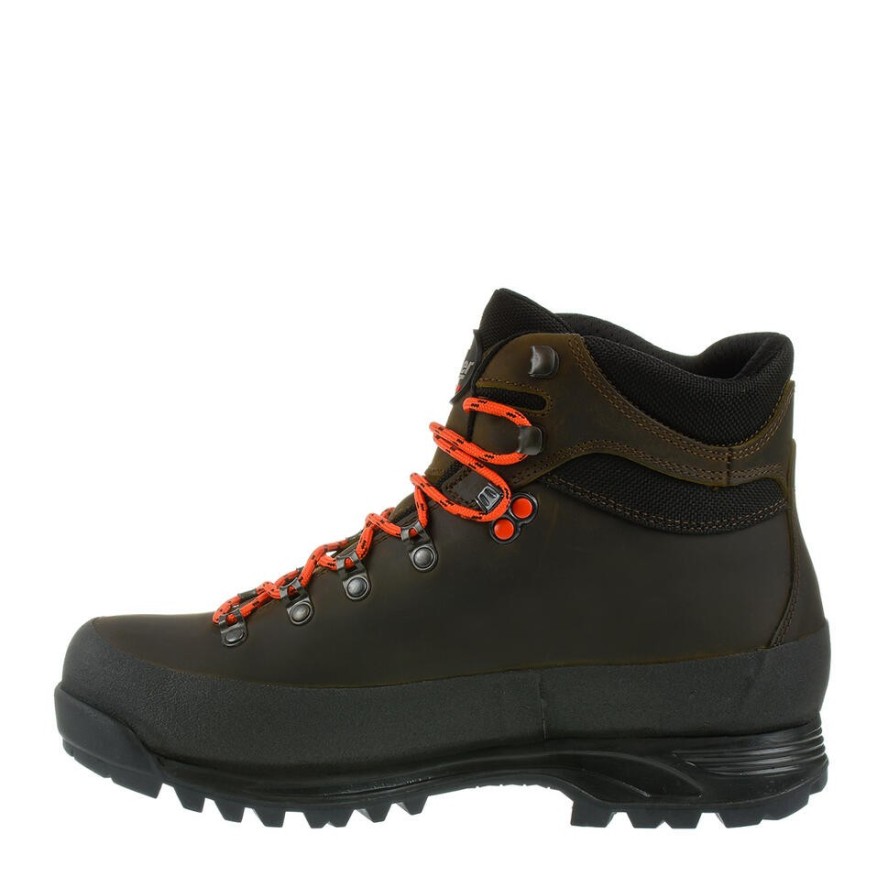 Buty trekkingowe męskie LOMER Bormio Pro Stx wysokie ze skory nubukowej