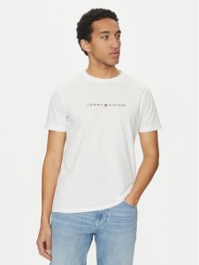 Tommy Hilfiger T-Shirt UM0UM03525 Biały Regular Fit