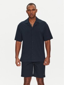 Emporio Armani Underwear Koszula EM000593 AF14107 UB102 Granatowy Regular Fit