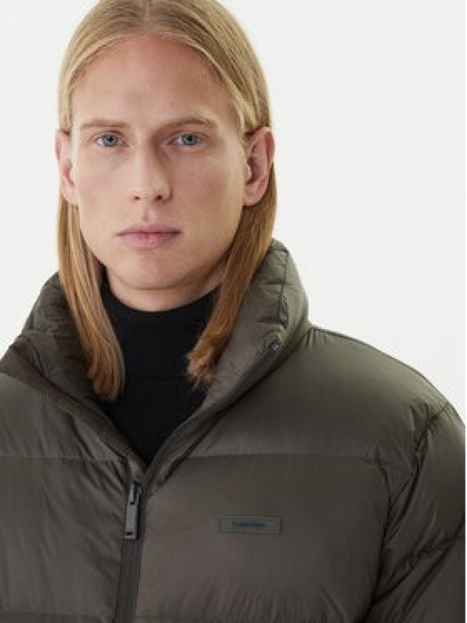 Calvin Klein Kurtka puchowa LV04LD529G Brązowy Regular Fit