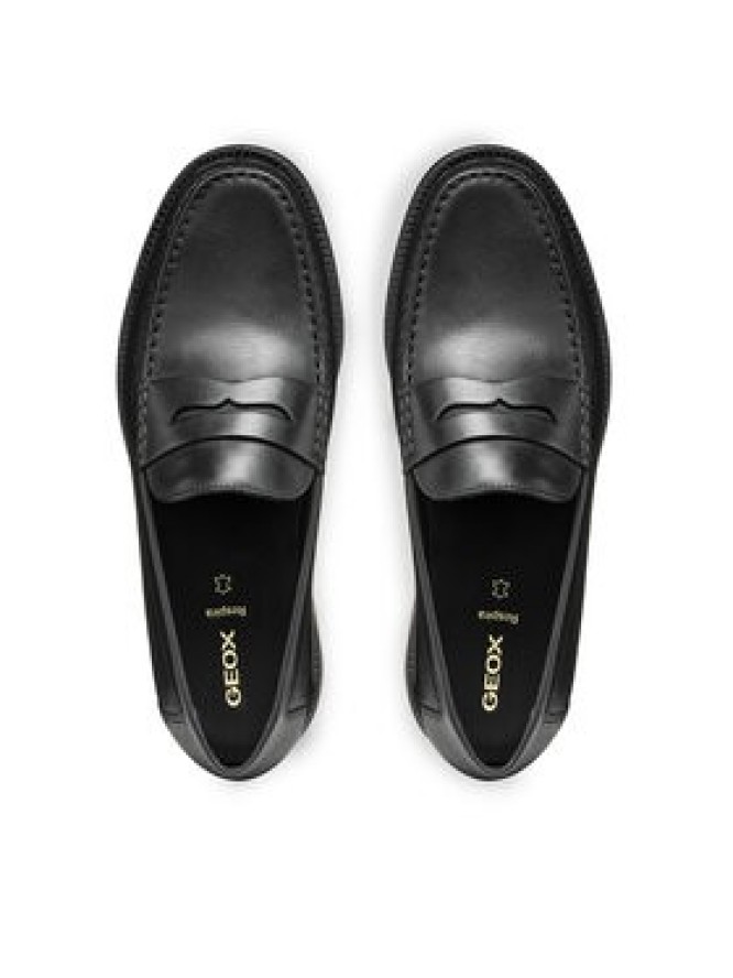 Geox Mokasyny U Recanati U55HVD 00043 C9999 Czarny