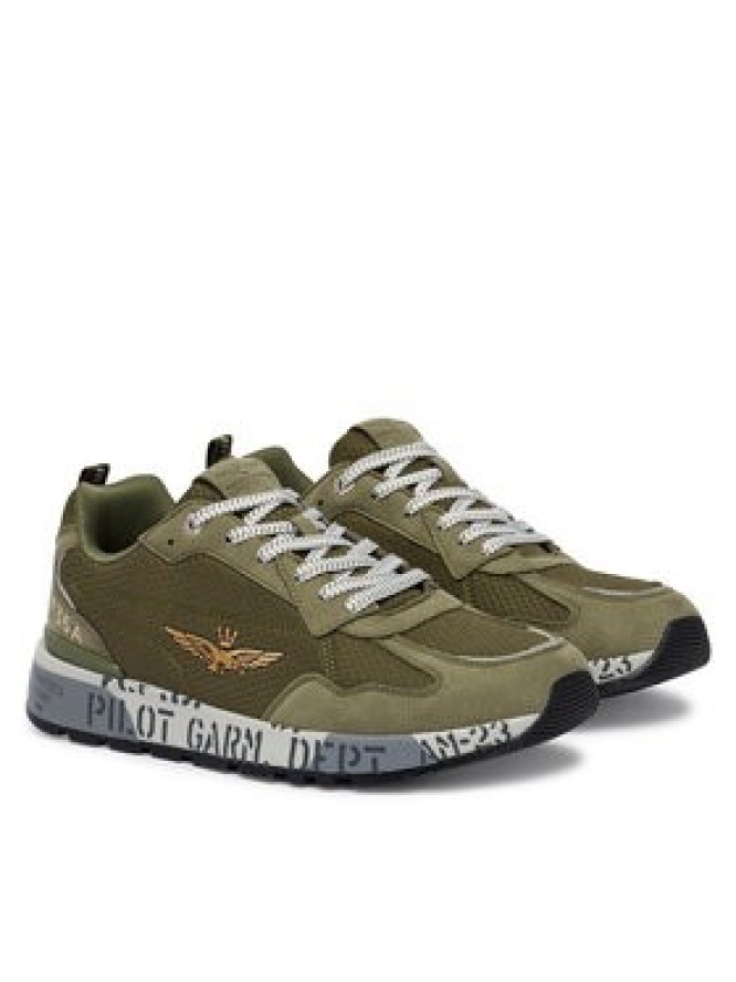 Aeronautica Militare Sneakersy 261SC0276UCT04327 Zielony