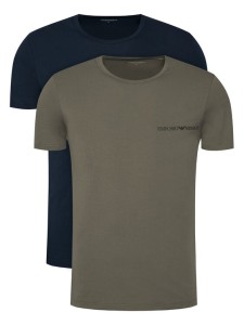 Emporio Armani Underwear Komplet t-shirtów EM000391 AF20669 MB090 Kolorowy Regular Fit