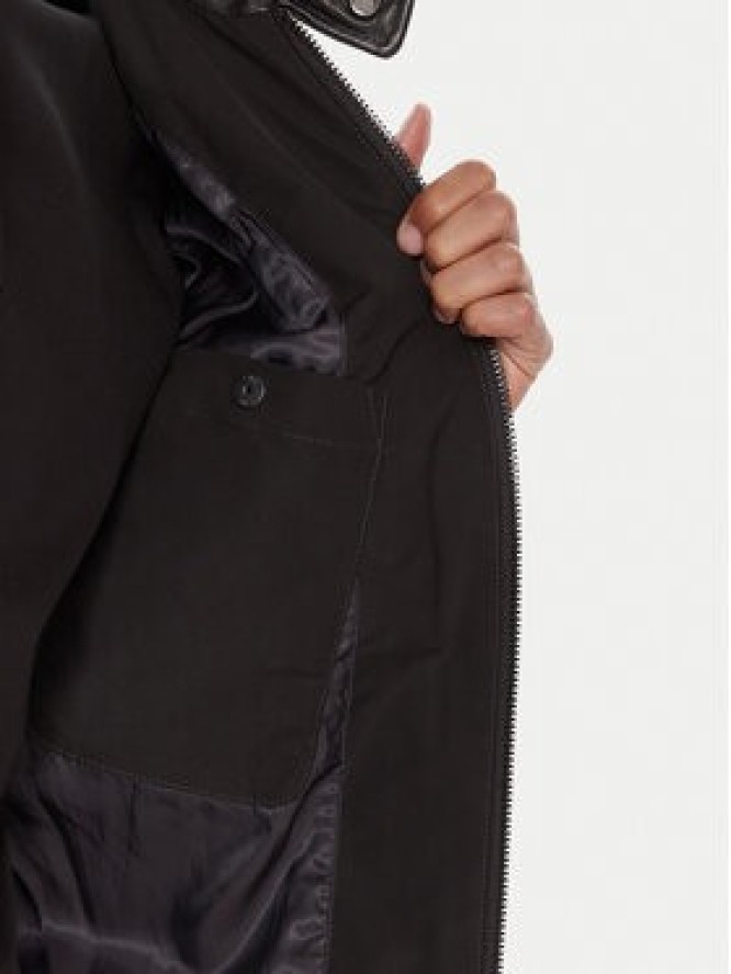 G-Star Raw Kurtka skórzana D26931-E082 Szary Regular Fit