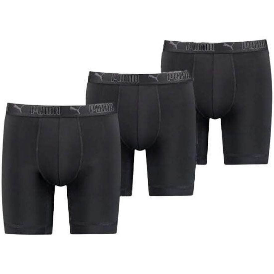 Bokserki majtki męskie Puma Long 3-Pack
