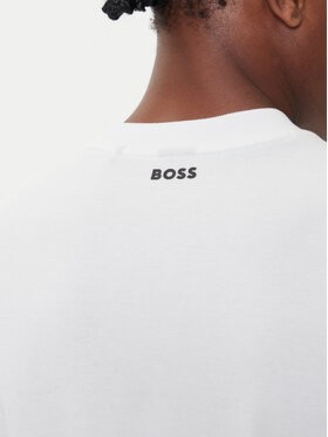 BOSS T-Shirt Iconic TL 50543905 Biały Relaxed Fit