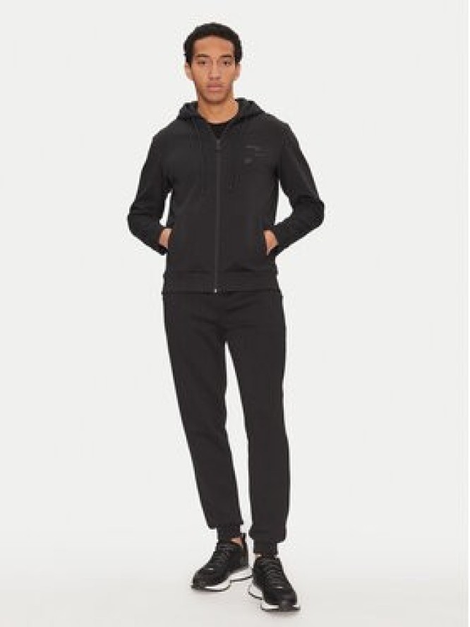 BOSS Bluza Saggy 50530020 Czarny Regular Fit